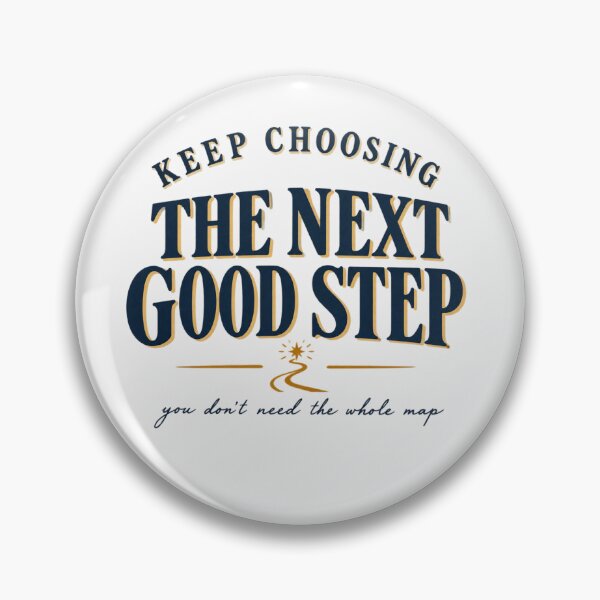 Item preview, Keep Choosing The Next Good Step Vintage Motivation designed and sold by PhylonBoxx.