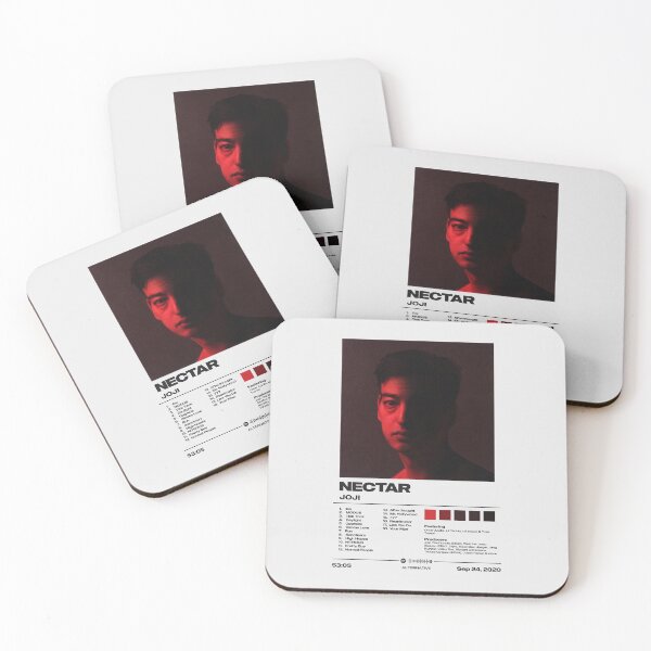 Item preview, Nectar by Joji - Minimalist Tracklist Art designed and sold by FourthWall Prints.