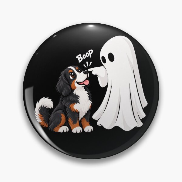 Item preview, Funny Ghost Bernese Mountain Dog Boop Halloween Design Mom Dad designed and sold by rafaeltto.