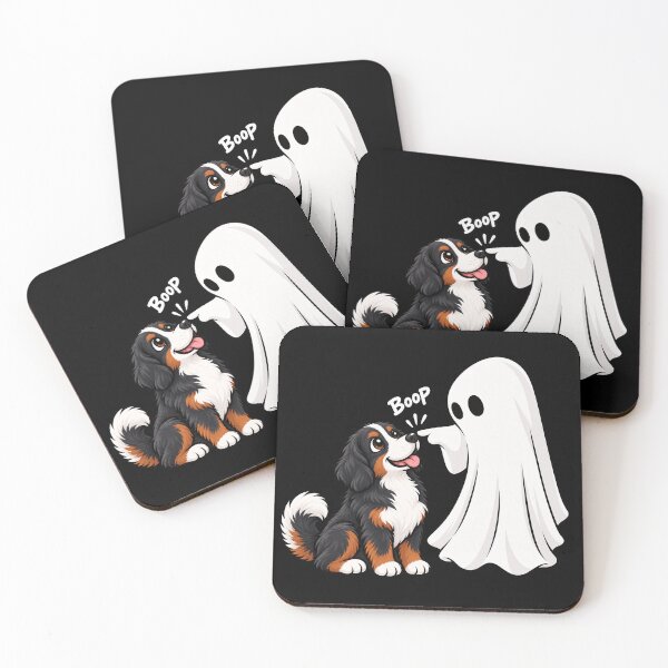 Item preview, Funny Ghost Bernese Mountain Dog Boop Halloween Design Mom Dad designed and sold by rafaeltto.