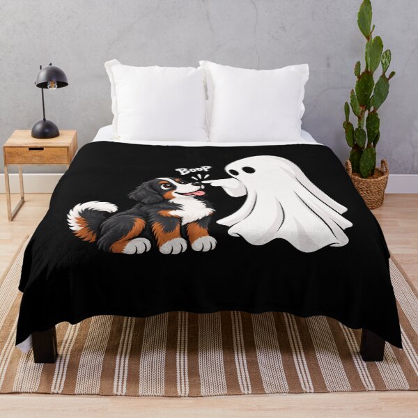 Item preview, Funny Ghost Bernese Mountain Dog Boop Halloween Design Mom Dad designed and sold by rafaeltto.