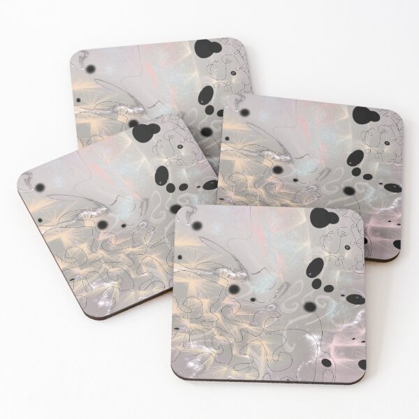 Item preview, Liquid Marble Fluid Pattern – Abstract Black Splatter Art designed and sold by NB-Artmagic.