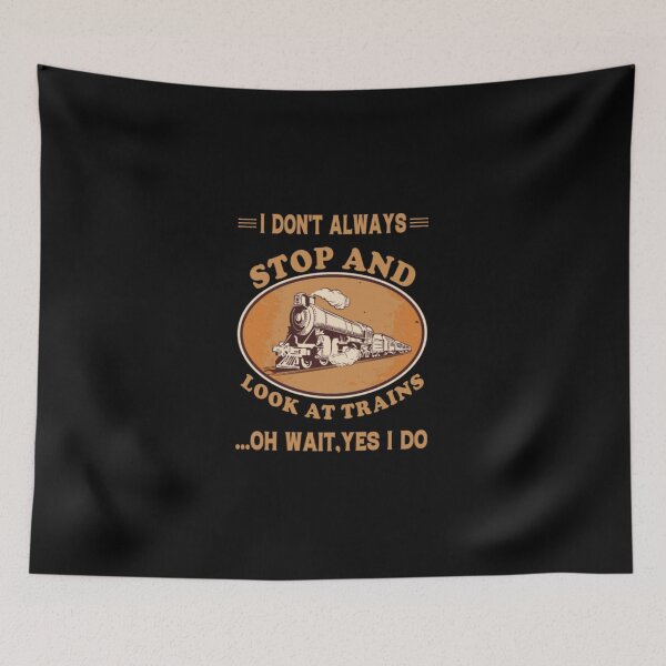 Item preview, Funny Retro Locomotive Train Hobbyist Slogan Art designed and sold by GertrudHauser.