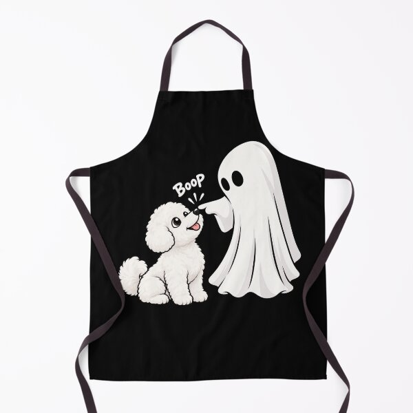 Item preview, Funny Ghost Bichon Frise Dog Boop Halloween Design Mom Dad designed and sold by rafaeltto.