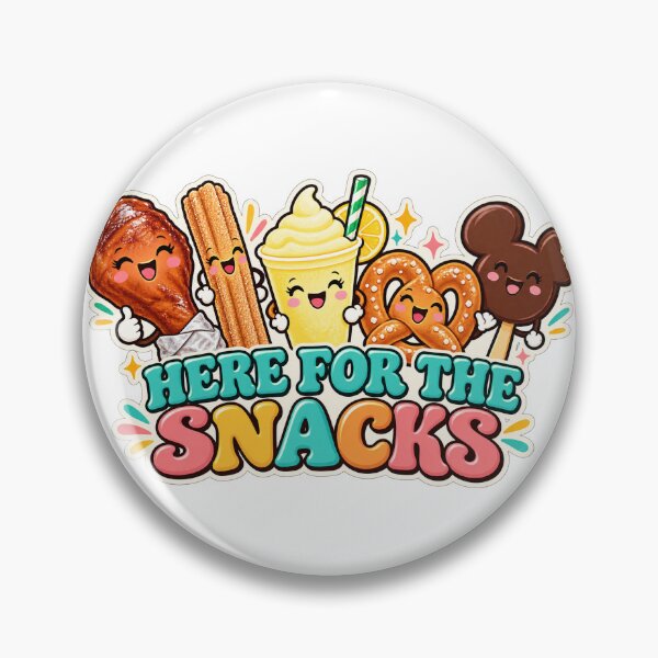 Item preview, Here For The Snacks Cute Theme Park Food Turkey Leg Churro designed and sold by yaney85.