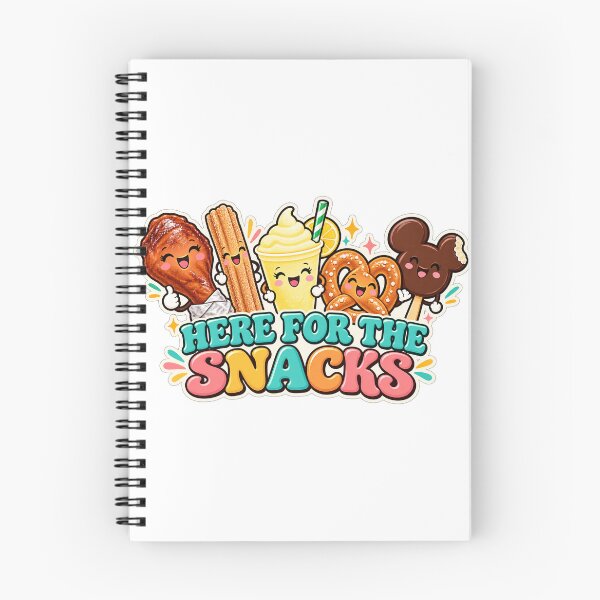 Item preview, Here For The Snacks Cute Theme Park Food Turkey Leg Churro designed and sold by yaney85.
