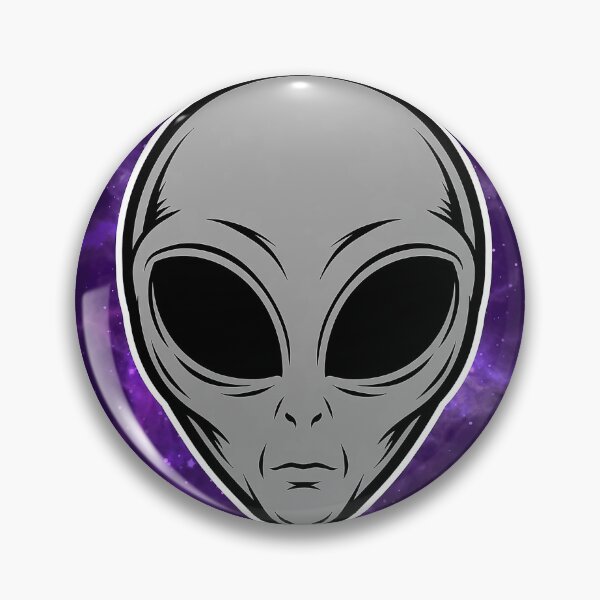 Item preview, Grey Alien Head Cosmic Art designed and sold by Gangster-Design.