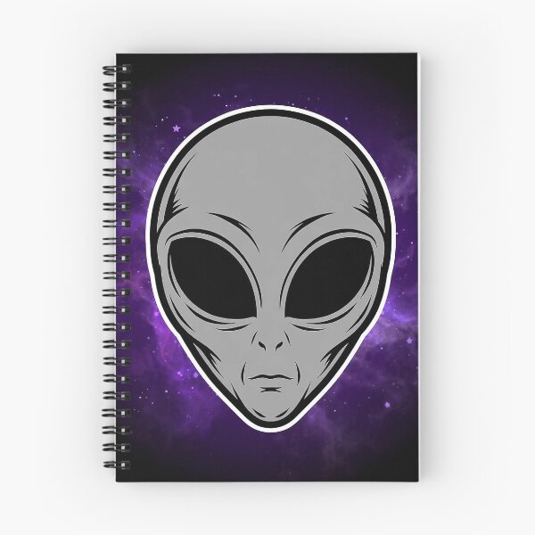 Item preview, Grey Alien Head Cosmic Art designed and sold by Gangster-Design.