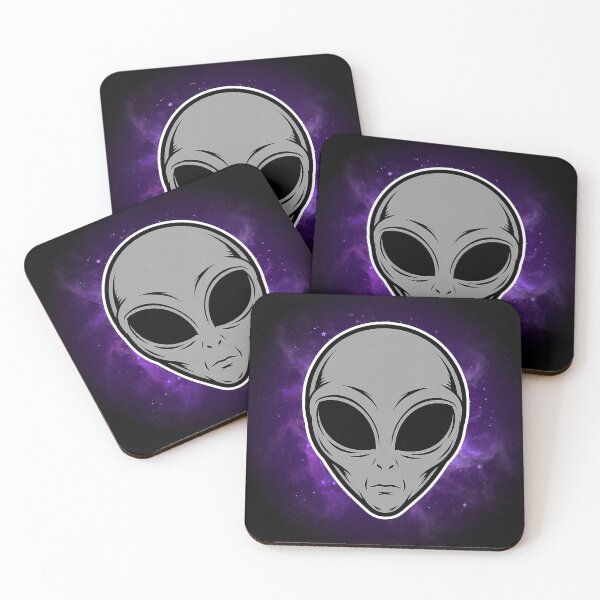 Item preview, Grey Alien Head Cosmic Art designed and sold by Gangster-Design.