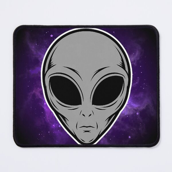 Item preview, Grey Alien Head Cosmic Art designed and sold by Gangster-Design.