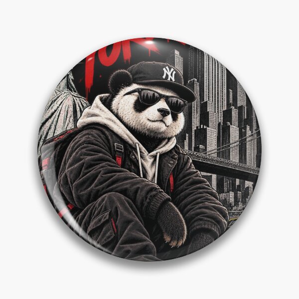 Item preview, Cool Panda Streetwear New York Urban Art designed and sold by zerex00.