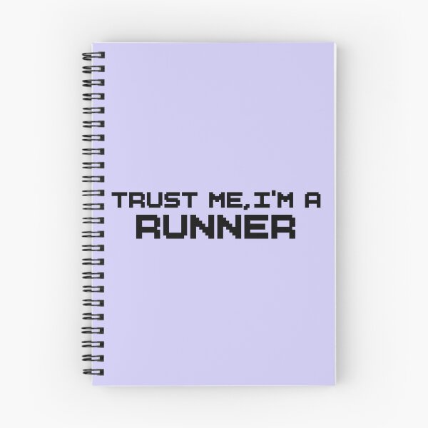 Item preview, Trust Me I’m a Runner – Bold Typography Sticker designed and sold by tviyluv.