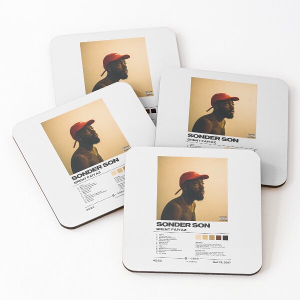 Item preview, Sonder Son by Brent Faiyaz - Tracklist Art designed and sold by FourthWall Prints.