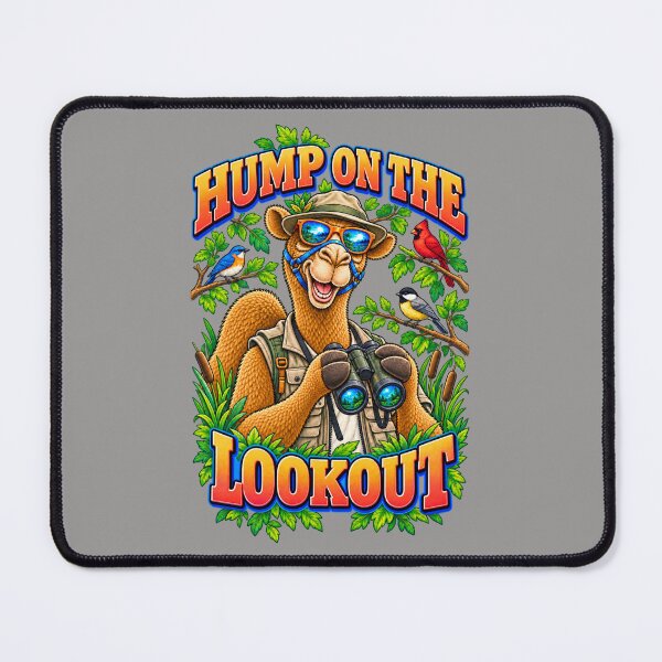 Item preview, Hump on the Lookout – Funny Lifestyle and Pets T-Shirt – Funny Camel T-Shirt Animal Graphic Camel T-Shirt designed and sold by Camel & Quirk.