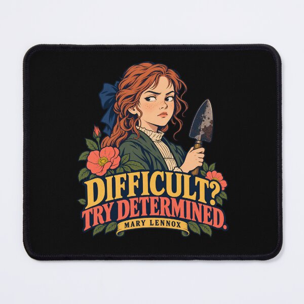 Item preview, The Secret Garden: Difficult? Try Determined designed and sold by Fenay Designs.