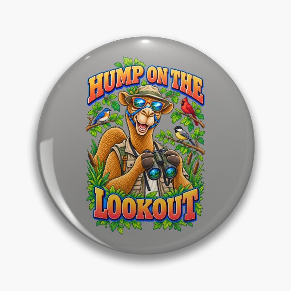 Item preview, Hump on the Lookout – Funny Lifestyle and Pets T-Shirt – Funny Camel T-Shirt Animal Graphic Camel T-Shirt designed and sold by Camel & Quirk.