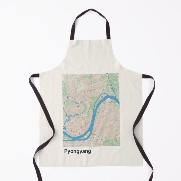 Item preview, Pyongyang Minimalistic Map Art designed and sold by MapsNerd.