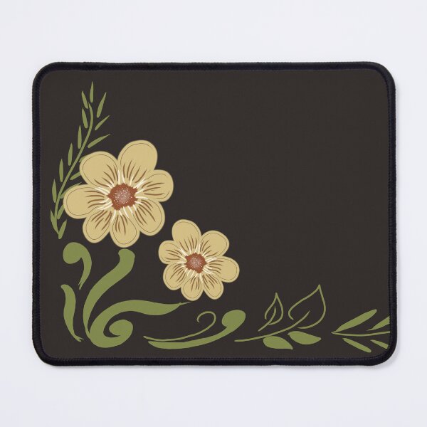 Item preview, Dainty Yellow Wildflower Border designed and sold by BaraisVisuals.