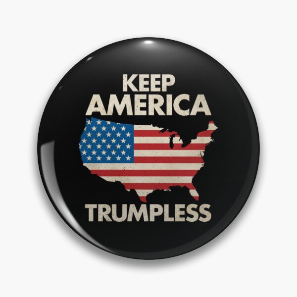 Item preview, Patriotic Distressed US Map Silhouette Political Slogan designed and sold by GertrudHauser.