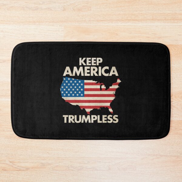 Item preview, Patriotic Distressed US Map Silhouette Political Slogan designed and sold by GertrudHauser.