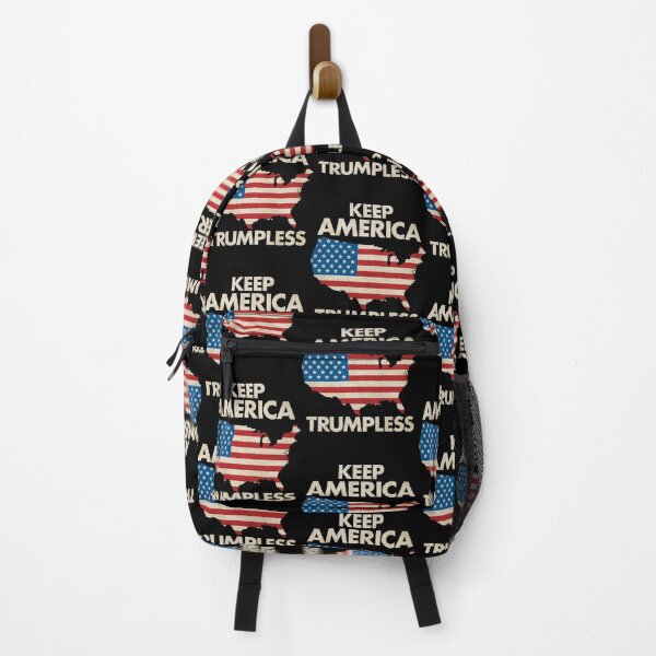 Item preview, Patriotic Distressed US Map Silhouette Political Slogan designed and sold by GertrudHauser.