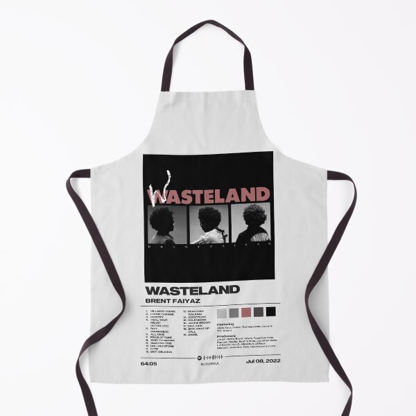 Item preview, Wasteland by Brent Faiyaz - Tracklist Art designed and sold by FourthWall Prints.