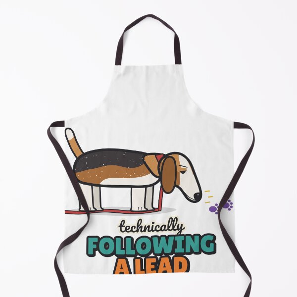 Item preview, Following a Lead - Funny Beagle designed and sold by BooAndBloomCo.