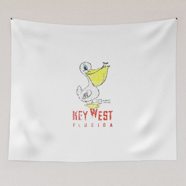 Item preview, Vintage Cartoon Pelican Fish Coastal Resort Travel Poster designed and sold by GertrudHauser.