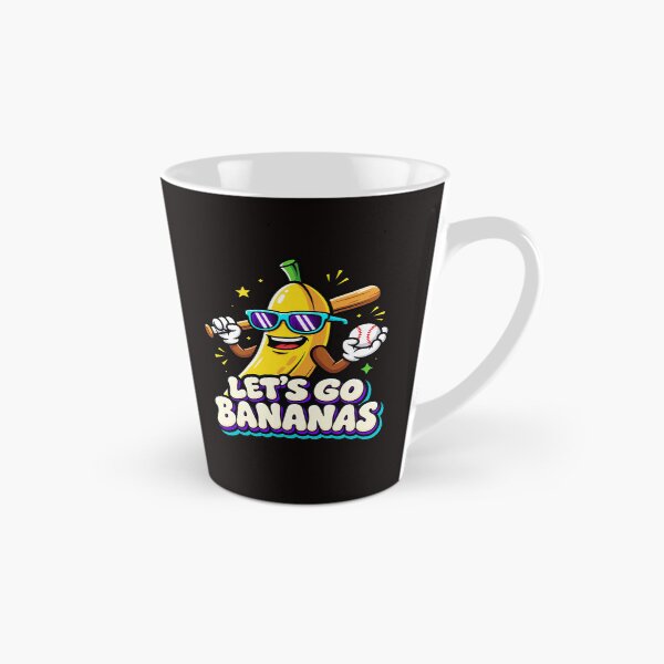 Item preview, Let's Go Bananas Cool Baseball Character Pun Graphic designed and sold by YAWO-PAE.