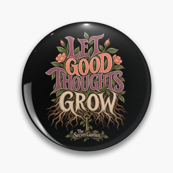 Item preview, The Secret Garden – Let Good Thoughts Grow designed and sold by Fenay Designs.