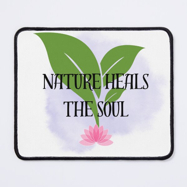 Item preview, Nature Heals The Soul Spiritual Healing Yoga Lotus designed and sold by Palette _Vibes.