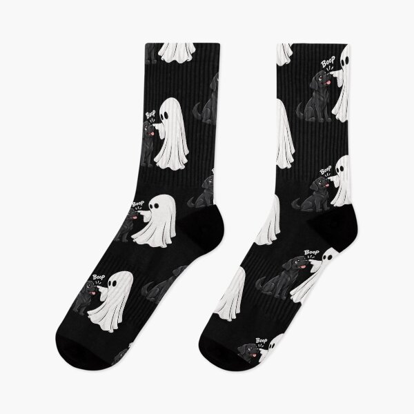Item preview, Funny Ghost Black Labrador Dog Boop Halloween Design Mom Dad designed and sold by rafaeltto.