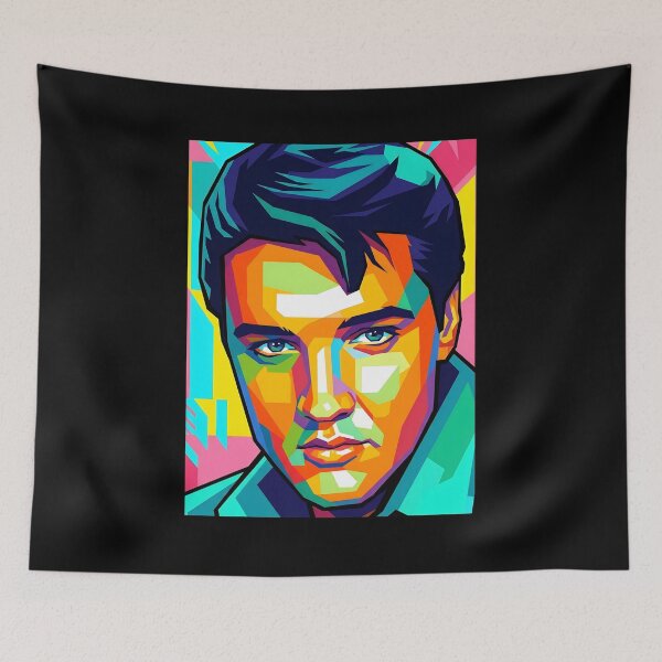 Item preview, Elvis presley pop art designed and sold by Zamziri.