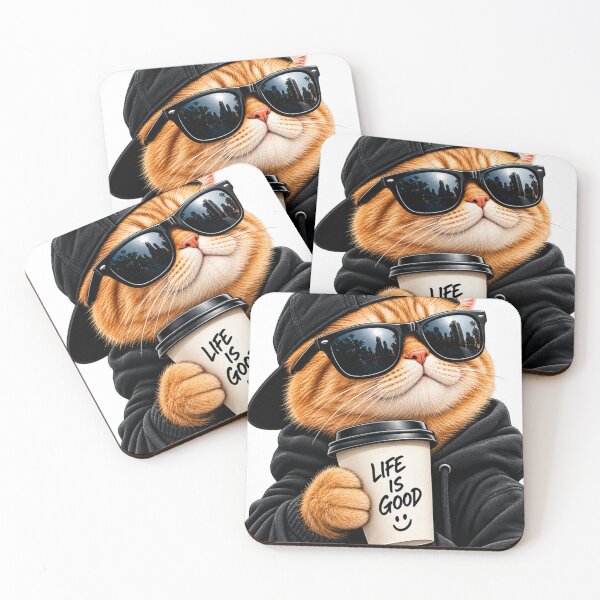 Item preview, Cool Cat Coffee Streetwear designed and sold by InterStore78.