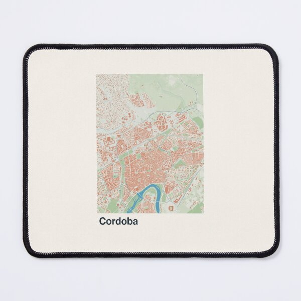 Item preview, Cordoba Minimalistic Map Art designed and sold by MapsNerd.