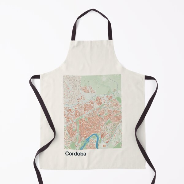 Item preview, Cordoba Minimalistic Map Art designed and sold by MapsNerd.