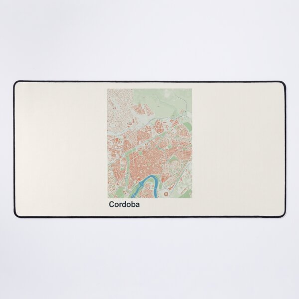 Item preview, Cordoba Minimalistic Map Art designed and sold by MapsNerd.