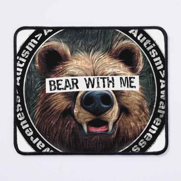 Item preview, Bear With Me - Autism Awareness designed and sold by Born-to-Storm.