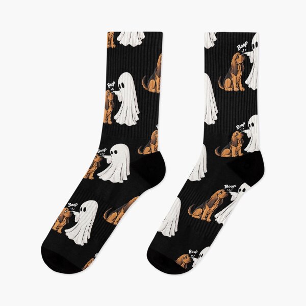Item preview, Funny Ghost Bloodhound Dog Boop Halloween Design Mom Dad designed and sold by rafaeltto.
