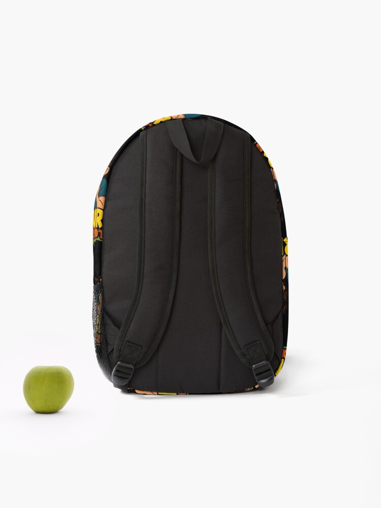 Thumbnail 2 of 3, Backpack, Durian designed and sold by DrawingAndText.