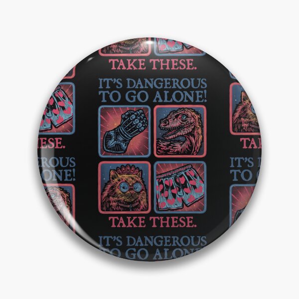 Item preview, Its Dangerous To Go Alone Take These Funny Fantasy RPG Dungeon Gamer Art designed and sold by AnimeSH9.