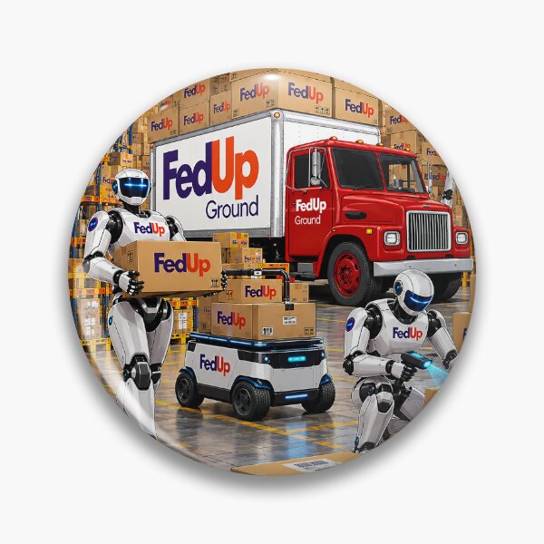 Item preview, FedUp Ground - These AI ROBOTS Have Got to Go! designed and sold by DBM Photo Art 1.