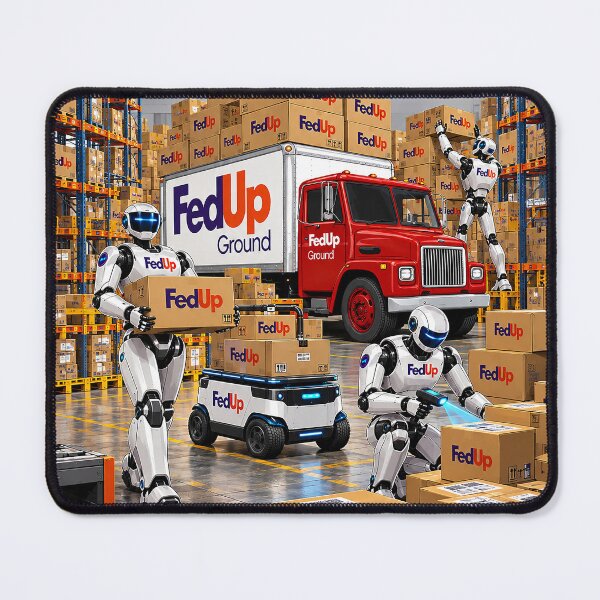 Item preview, FedUp Ground - These AI ROBOTS Have Got to Go! designed and sold by DBM Photo Art 1.