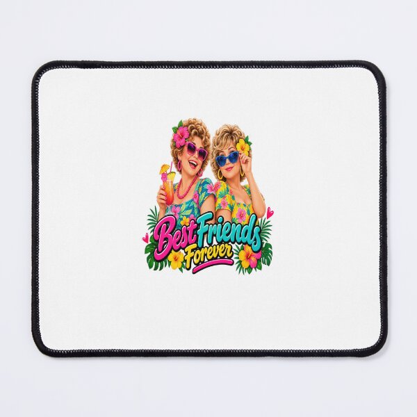 Item preview, Best Friends Forever Colorful Floral Design designed and sold by Artbysarmina.