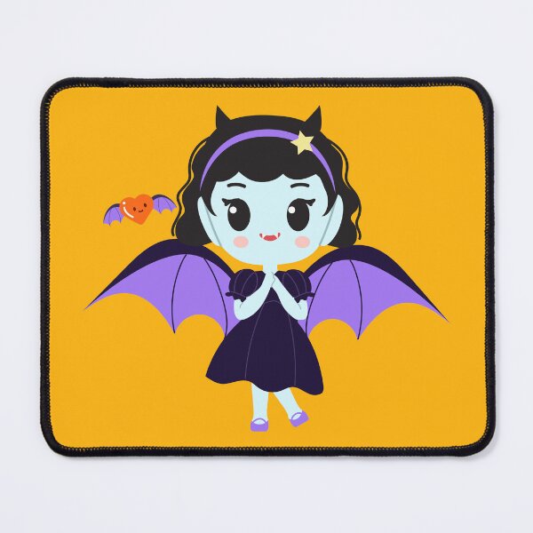Item preview, Cute Kawaii Vampire Girl Bat Wings Spooky Art designed and sold by SolutionsArt.
