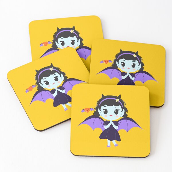 Item preview, Cute Kawaii Vampire Girl Bat Wings Spooky Art designed and sold by SolutionsArt.