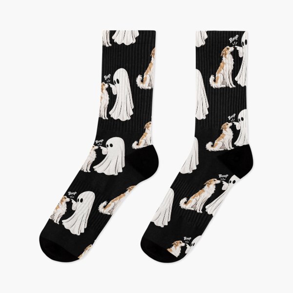 Item preview, Funny Ghost Borzoi Dog Boop Halloween Design Mom Dad designed and sold by rafaeltto.
