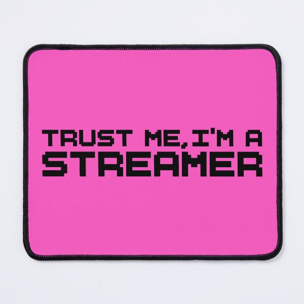 Item preview, Trust Me I’m a Streamer – Bold Typography Sticker designed and sold by tviyluv.