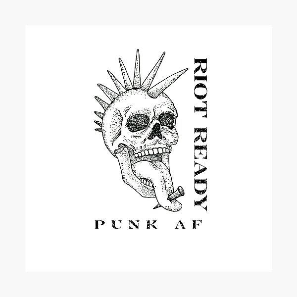 Item preview, Riot Ready Punk AF designed and sold by piercedgirl13.