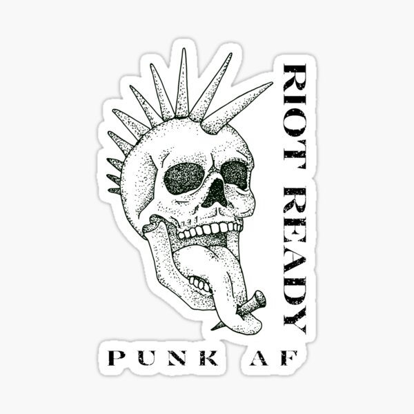 Item preview, Riot Ready Punk AF designed and sold by piercedgirl13.